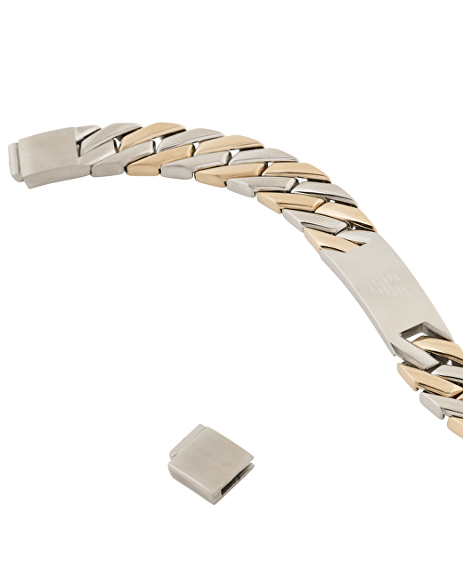 Emporio Armani Bicolor ocelový náramek EGS3314040