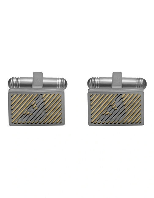 Emporio Armani Módní ocelové manžetové knoflíčky EGS3241060