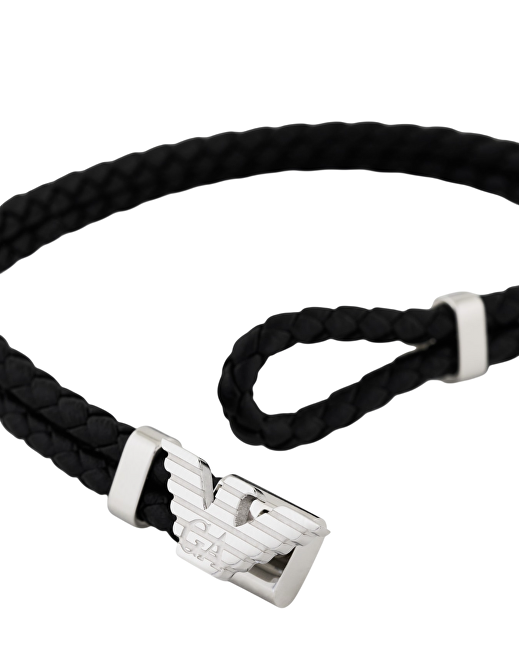 Emporio Armani Fashion kožený náramek pro muže EGS3237040