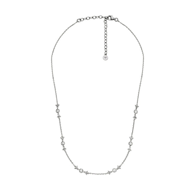 Emporio Armani Fashion stříbrný náhrdelník se zirkony EG3615040