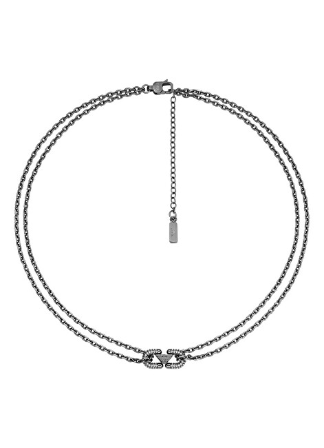 Emporio Armani Pánský náhrdelník s krystaly EGS3292001