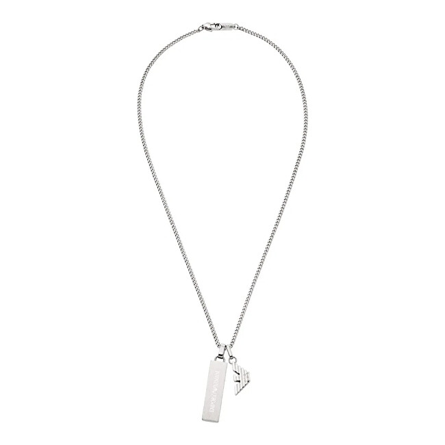 Emporio Armani Pánský náhrdelník s přívěsky Eagle Logo EGS3306040