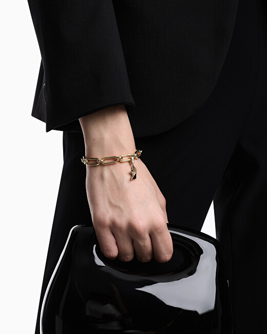 Emporio Armani Pozlacený přívěsek Papírová lodička Charm EGS3357710