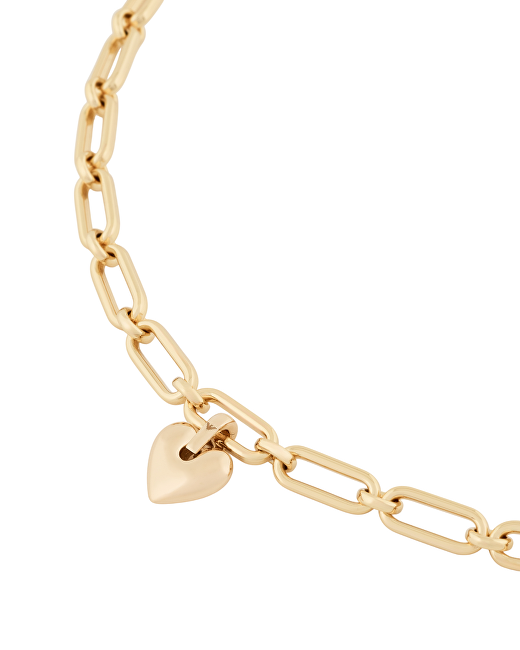 Emporio Armani Pozlacený srdíčkový přívěsek Charm EGS3284710