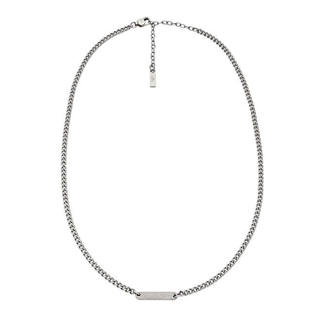 Emporio Armani Slušivý pánsky náhrdelník EGS3188040