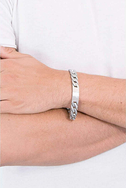 Emporio Armani Stylový ocelový náramek EGS2435040