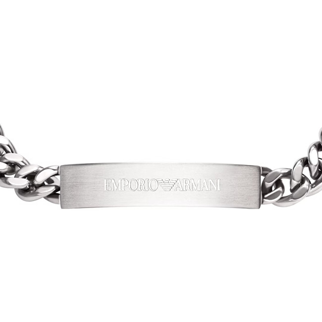 Emporio Armani Stylový pánský náramek z oceli EGS3304040
