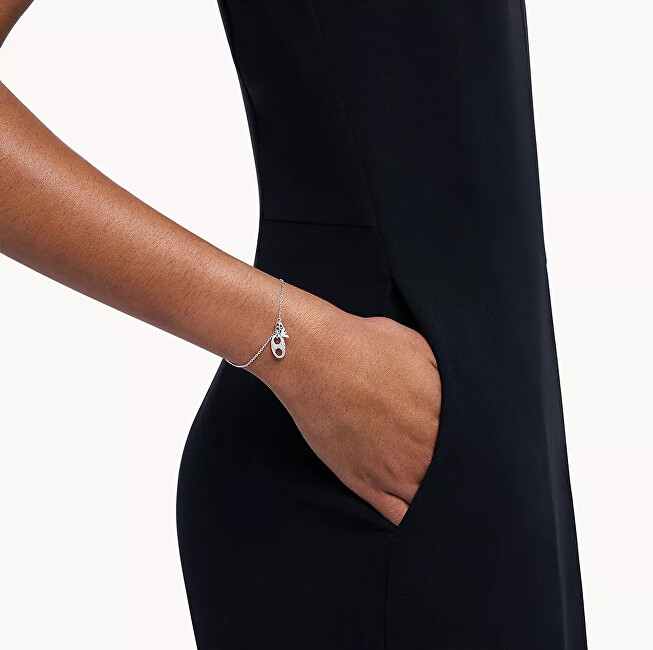 Emporio Armani Dámský stříbrný náramek s kubickými zirkony EG3631040