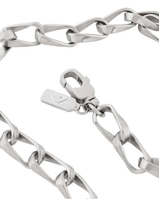 Emporio Armani Výrazný pánský náhrdelník z oceli EGS3301040