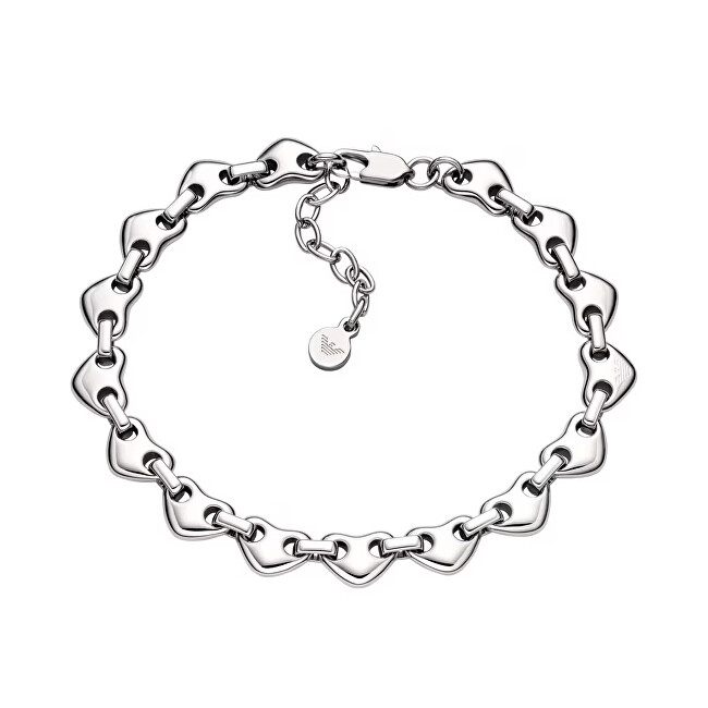 Emporio Armani Dámský srdcový náramek EGS3335040