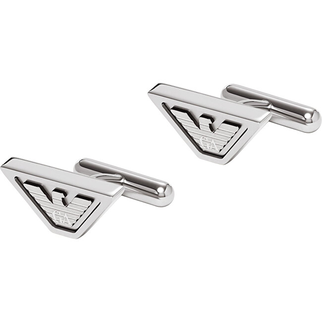 Emporio Armani Stylové manžetové knoflíčky Eagle Logo EGS3129040