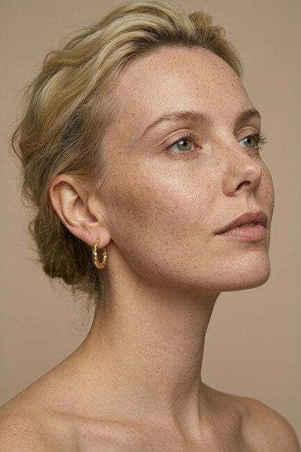Emily Westwood Moderní pozlacené kruhy Emvelle EWE260789G
