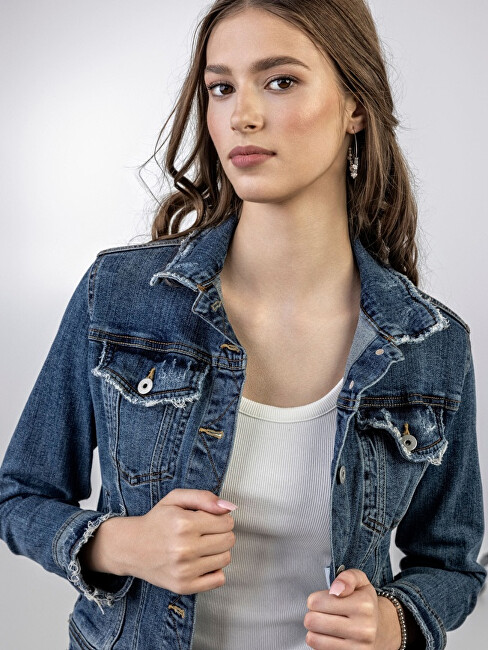 Emily Westwood Ocelové náušnice kruhy s růženínem Eden EWE23040S