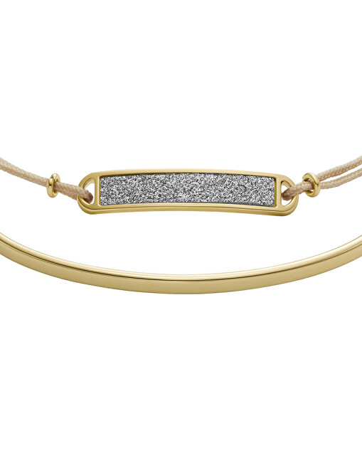 Fossil Dámský set pozlacených náramků Core Gifts JGFTSET1082