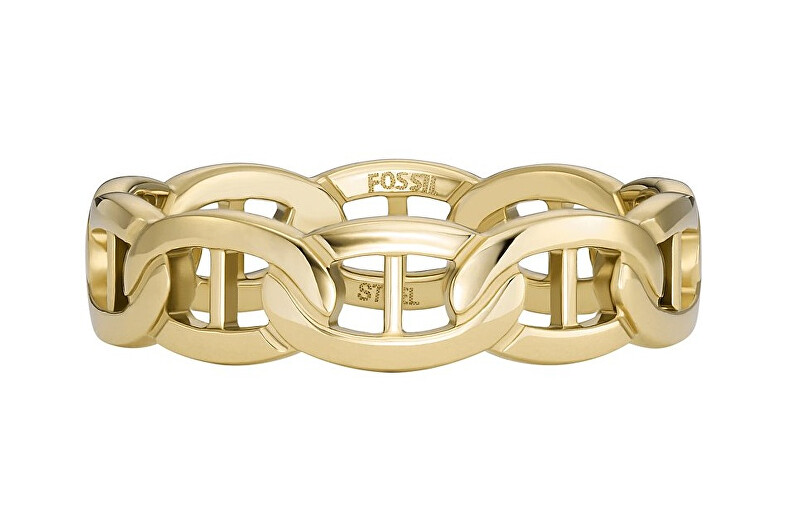 Fossil Fashion pozlacený prsten Heritage JF04782710