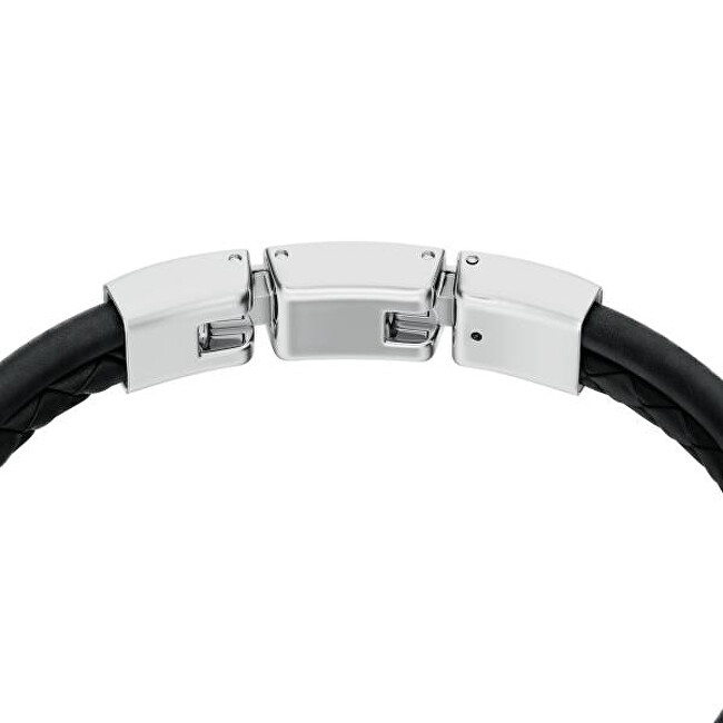 Fossil Kožený dvojitý náramek  pro muže JF04989040