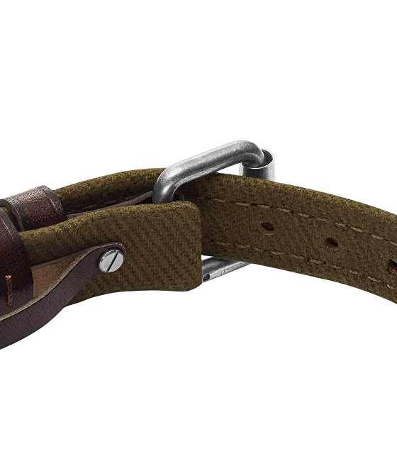 Fossil Kožený náramek pro muže Everett JA7315998