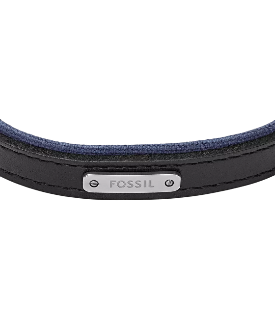 Fossil Kožený náramek pro muže Everett JA7316998