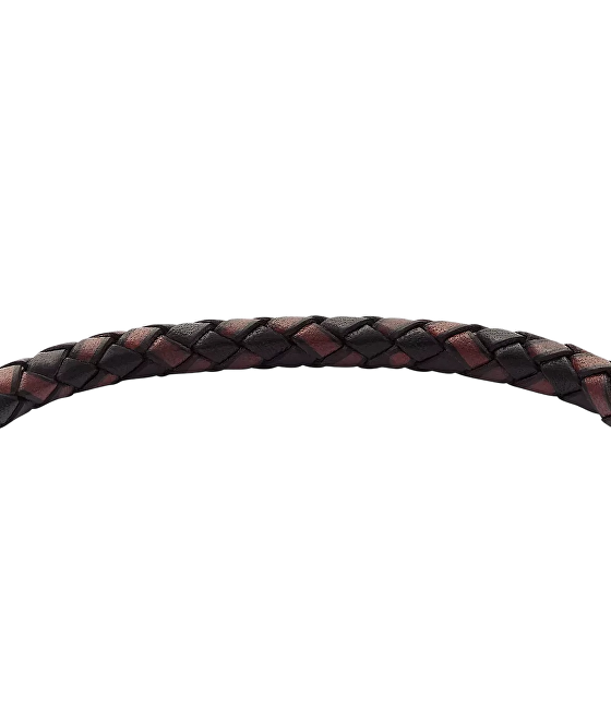 Fossil Kožený náramek pro muže JF04918040