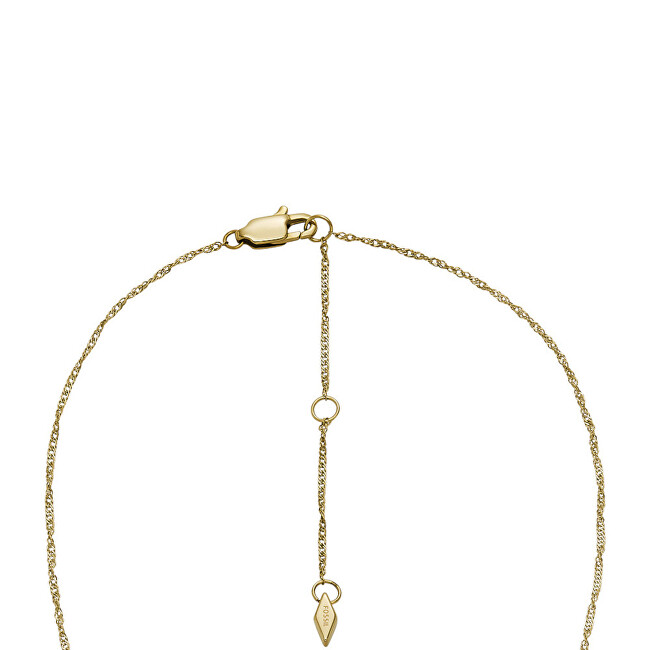 Fossil Krásný pozlacený náhrdelník Radiant Wings JF04424710