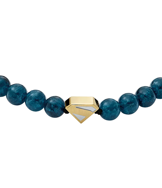 Fossil Pánský náramek z křemence Superman JFC04891998