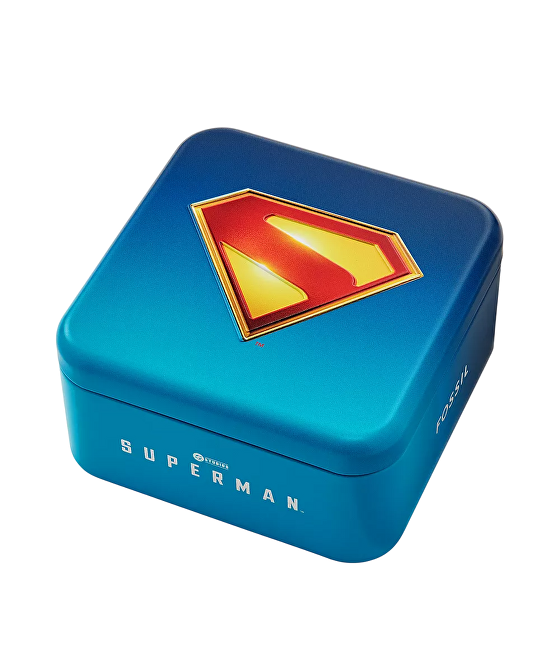 Fossil Pánský náramek z křemence Superman JFC04891998
