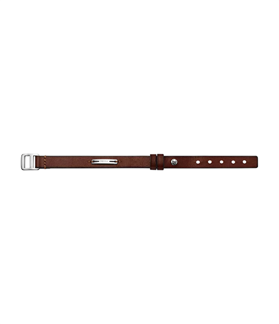 Fossil Kožený náramek pro muže Everett JA7315998