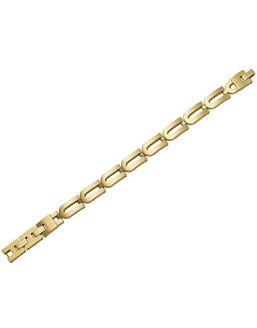 Fossil Stylový pozlacený náramek z oceli Heritage D-Link JF04691710