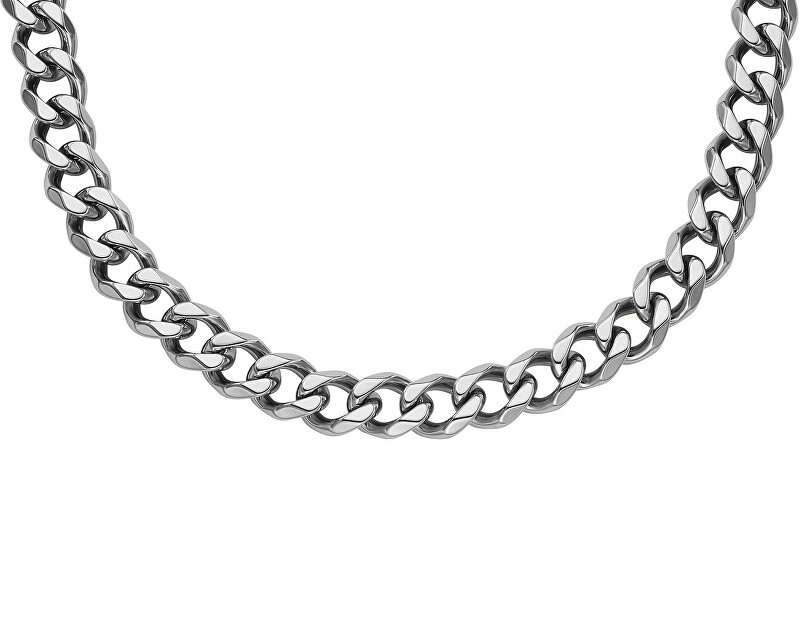 Fossil Výrazný ocelový náhrdelník pro muže Ellis JF04614040