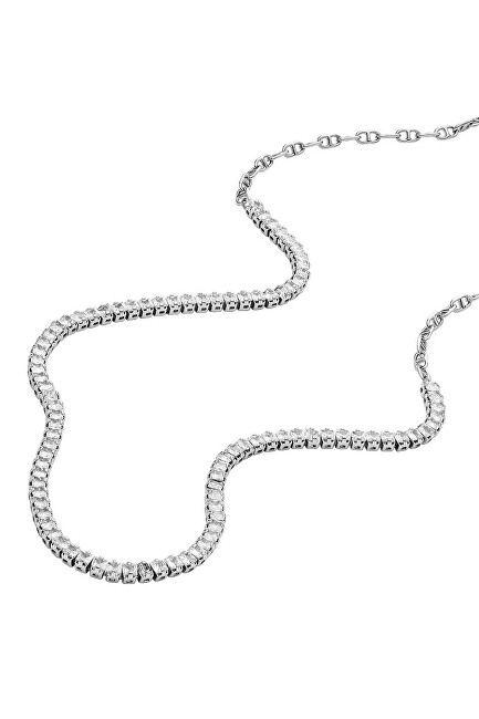 Fossil Ocelový tenisový řetízek Heritage D-Link JA7271040
