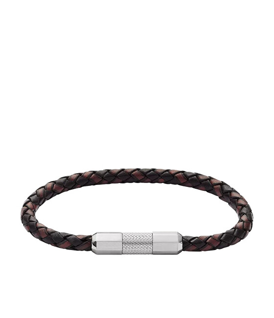 Fossil Kožený náramek pro muže JF04918040