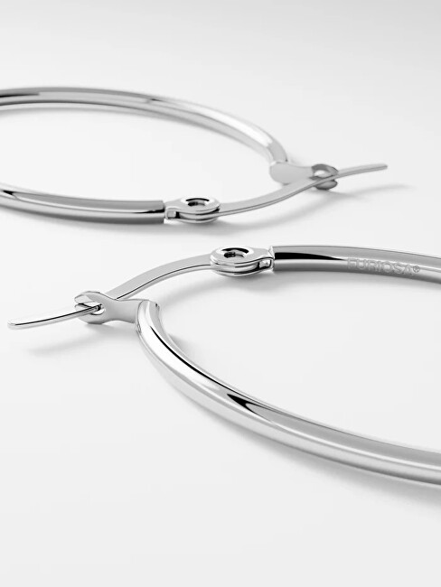 Furiosa Elegantní ocelové kruhy Loop Hoop SE-LOOPHOOP-S