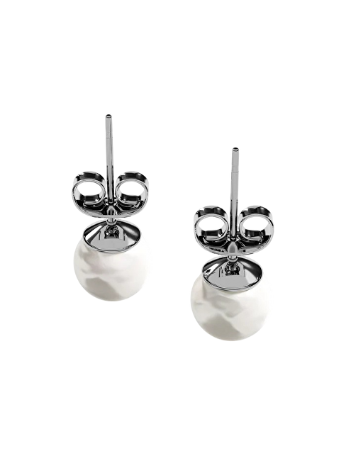 Furiosa Elegantní peckové náušnice Pearl Dot SE-PEARLDOT-S