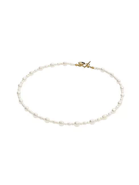 Furiosa Pozlacený perlový náhrdelník Nerrisa Choker SN-NERRISA-G 38 cm