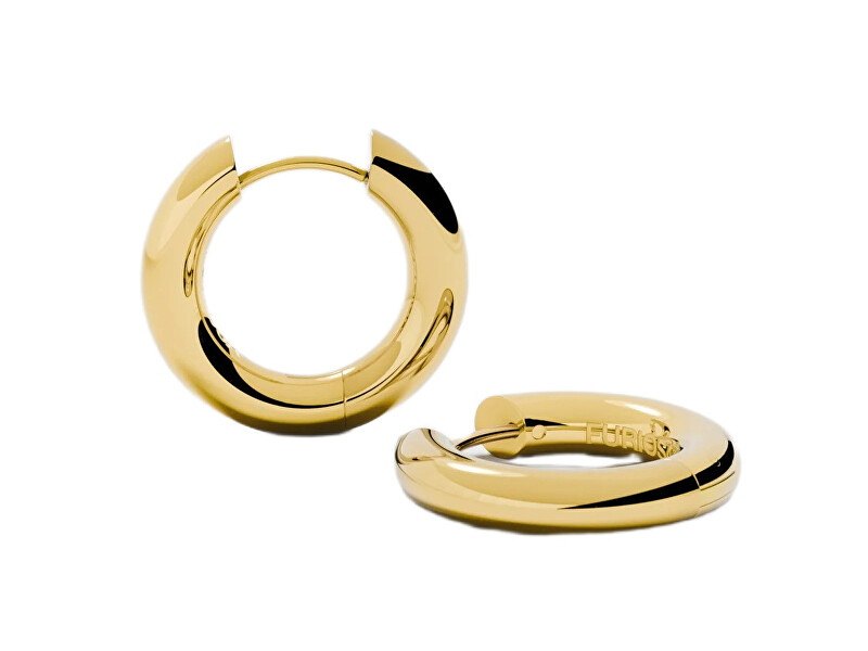 Furiosa Pozlacené kruhy Small Hoop SE-SMALLHOOP-G