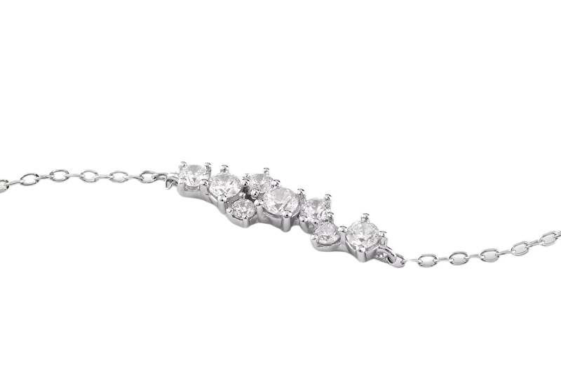 Guess Elegantní náramek ze stříbra Jardin JSBB04461JWYG