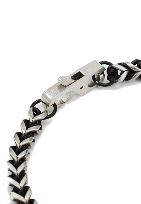 Guess Elegantní ocelový náramek My Chains JUMB01338JWST