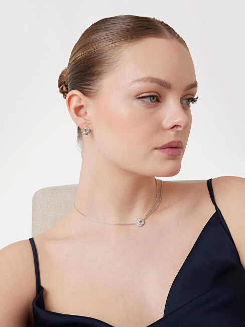 Guess Elegantní pozlacený náhrdelník Blooming Summer JUBN05223JWYGT/U