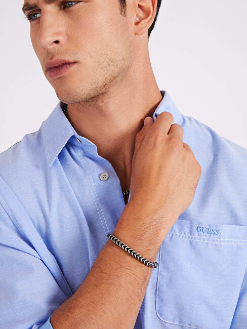 Guess Elegantní pozlacený náramek My Chains JUMB01338JWYG