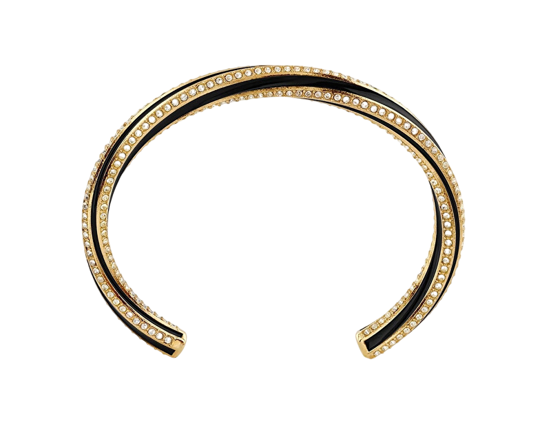 Guess Luxusní pevný náramek s krystaly Le Mirage JUBB05381JWYGBK