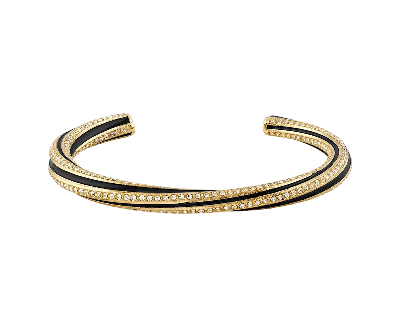 Guess Luxusní pevný náramek s krystaly Le Mirage JUBB05381JWYGBK