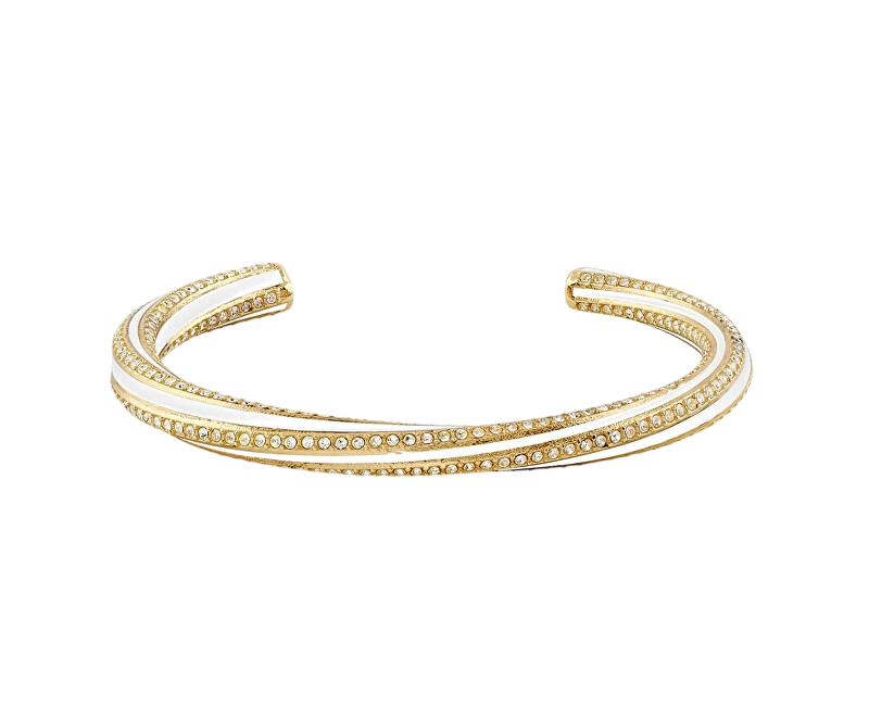 Guess Luxusní pevný náramek s krystaly Le Mirage JUBB05381JWYGWH
