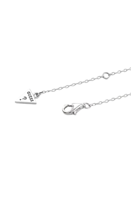 Guess Stříbrný náhrdelník se zirkony Jardin JSBN04465JWRHT/U