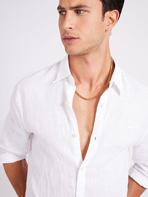 Guess Moderní pozlacený řetízek My Chains JUMN01329JWYGT/U