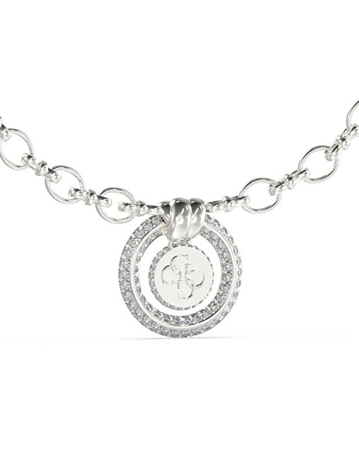 Guess Módní ocelový náramek pro ženy Knot You JUBB04059JWRH
