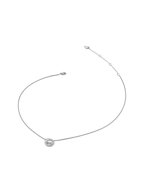 Guess Náhrdelník se srdíčkem Iconique JUBN05526JWRHT/U