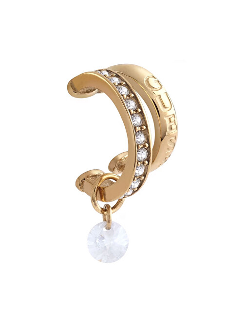 Guess Originální single náušnice Crazy Earrings JUBE03294JWYGT