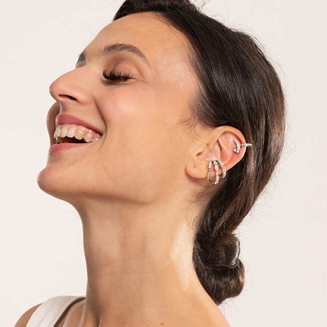 Guess Originální single náušnice Crazy Earrings JUBE03295JWRHT