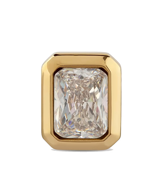 Guess Hranaté pozlacené náušnice 4G Light JUBE05250JWYGT/U