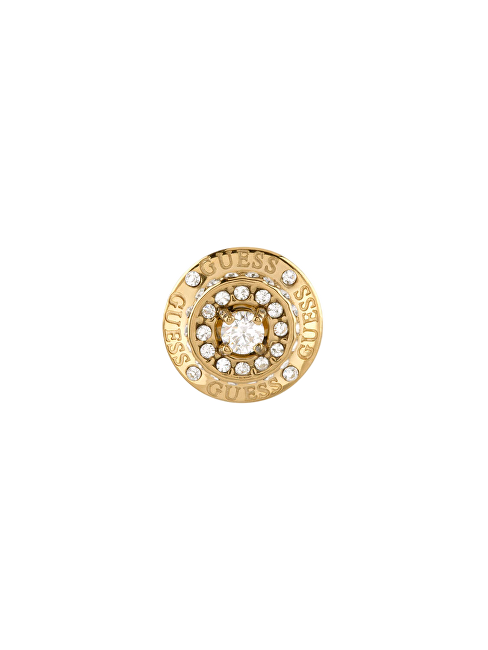 Guess Pozlacené peckové náušnice Sparks JUBE06289JWYGT/U